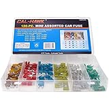 Cal-Hawk CAPCFM Assorted Car Truck Mini Fuse 5,7.5,10,15,20,25,30 Amp
