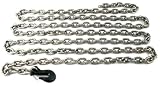 BullDog Winch AccessoryChain 25/64 inches x 16.4 feet (10mm x 5m), 12000lb Capacity