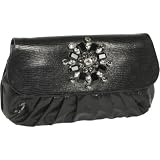 Inge Christopher Deborah Leather Clutch