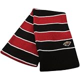 Reebok Minnesota Wild Ladies Black-Red Team Bundle Striped Knit Scarf