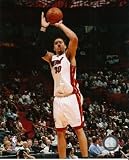 Michael Beasley Heat Jump Shot 8x10 Photo