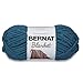 Bernat Blanket SB Yarn - (6) Super Bulky Gauge  - 5.3oz -  Dark Teal  -  Machine Wash & Dry