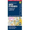 Road Map Mid-Pyrenees (AA Touring Map France 06)