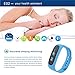 Smart Bracelet ,AKEDRE Pedometer Watch Bluetooth Waterproof Wireless Calls Sports Exercise Message Task Reminder Sleep Tracker Pedometer Remote Camera Vedio Control Smartphone Alarm Smart Watch (Blue)