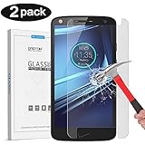 [2-Pack] Motorola Droid Turbo 2 screen protector [2.5D 0.20 mm Tempered Glass], OMOTON Glass Screen Protector for Motorola Droid Turbo 2 [9H Hardness] [Crystal Clear] [Scratch Resist] [No-Bubble]