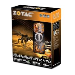Zotac VGA GeFORCE GTX 470-AMP Grafikkarte (PCI-e, 1,25GB GDDR5 Speicher, HDMI/DVI, 1 GPU) Full Retail