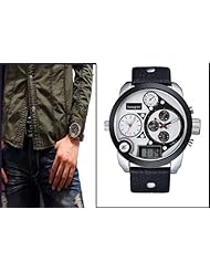 Sports Women Watch Multiple Time Zone Show Time Digital Watch Fashion Wrist Military Watch Mens