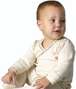 Long Sleeve Crossover rib 1x1(nb-3m, ivory)