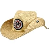 Mississippi State Bulldogs Straw Cowboy Hat