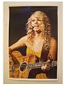 Taylor Swift Poster ~ Country Music Awards ~ Yellow Dress ~13x19"