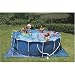 Intex 15-Foot-by-48-Inch Round Metal Frame Complete Pool Kit