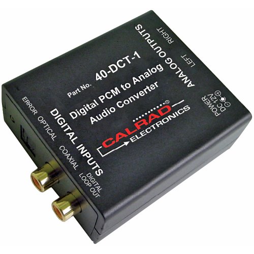 Calrad 40-DCT-1 Digital to Analog Audio Converter On Sale
