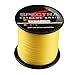 Spectra 100%Pe Braided Fishing Line 6-300Lb Test Yellow 100m-2000m