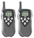 TriSquare TSX100-2VP eXRS Digital 2-Way Radio (Pair), Charcoal Metallic/Black