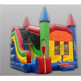 4 in 1 Castle Combo Inflatable House - Great for Rental business, Church, School, Institution.
