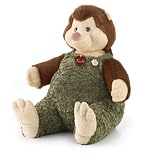 Trudi 1414 - 080 - Igel Teo mit gruener Latzhose XXL