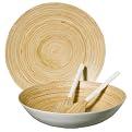 Bamboo Serveware Collection - White