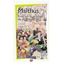 Essai sur le principe de population : Tome 2