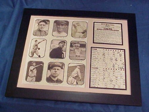 11x14 Framed & Matted 1908 Chicago Cubs World Series Champions - Framed MLB Photos, Plaques, and Collages
