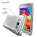 Poetic Affinity Series Thin TPU and Polycarbonate Bumper Case for Samsung Galaxy Core Prime - Clear/Clear