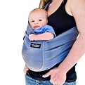 Karma Baby Organic Cotton Twill Baby Sling Blue S