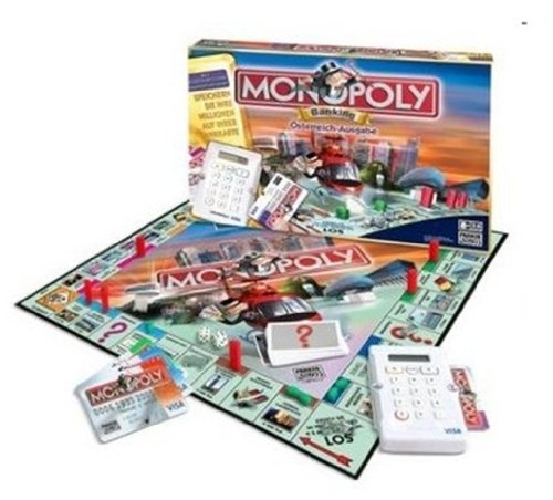 Hasbro Parker 00114156 - Monopoly Banking, &ouml;sterreichische Version