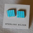 Turquoise Inlay Earrings
