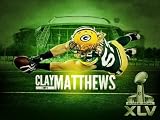 Clay Matthews 13x19 HD Photo Poster Green Bay Packers #03