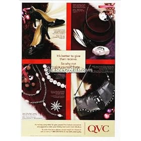 2005 Vintage Ad QVC, Inc. QVC holiday party time