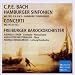C.P.E. Bach: Hamburger Sinfonien & Conce Image of C.P.E. Bach: Hamburger Sinfonien & Conce