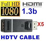 NEEWER® 5 High Quality PC to HDMI Device DisplayPort Cable Adapters