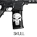 GunSkins AR-15/M4 Mag Skin Camouflage Kit DIY Vinyl Magazine Wrap - 3 Pack (Skull Specialty Pattern)