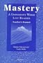 Mastery: A University Word List Reader, Teacher's Manual