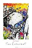 Paw Gauguin Decorative Art Poster Print by Tom Everhart, 24x36