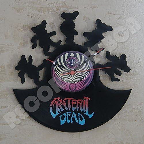 Grateful Dead Vinyl clock / Wall clock.