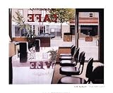 Popular Caf by Tad Suzuki. Size 19.36 inches width by 15.37 inches height. High Quality Art Poster Print B001VZZSVY