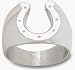 Indianapolis Colts Horseshoe 5/8 Men's Ring Size 11 1/2 - Sterling Silver Jewelry