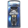 Schick Quattro World's First 4 Bladed Razor, 1 Razor & 2 Cartridges