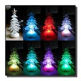 USB Powered Multi Color LED Miniature Christmas Xmas Tree PC Laptop Notebook MAC Gift