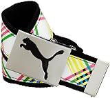 IMAGE OF Puma Golf Women's Jester Belt Belt,White multicolored print,UA