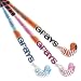 GRAYS Surf 500 (Maxi) Junior Wooden Hockey Stick , BLUE/WHITE, Maxi, 35.5in L