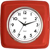 Trevi 3312 Original Sixty Retro Wall Clock Red