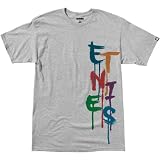 Etnies Kids Public Paint Tee Grey Heather