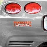 Tennessee Volunteers Alumni Car Decal