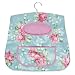 Kitchen & Housewares : English Rose Design Plasticated Clothes Peg Holder - With Hanger.