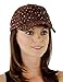 Glitzy Game Sequin Trim Baseball Cap for Ladies