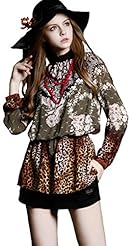 Spring 2015 Bubble Dress Silk General Print  Dress