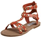 Steve Madden Women's Bridgee Studded Gladiator