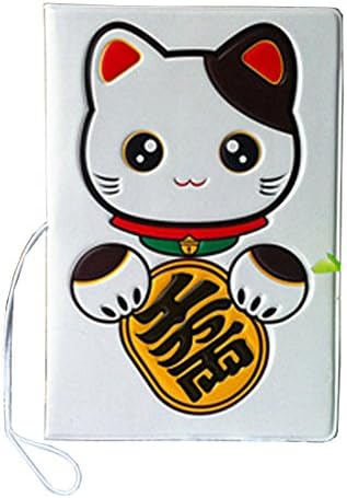New Design Fortune Cat Passport Card Holder Fashion Passport Covers ID Card Holder