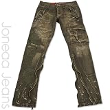 JONEAA JEANS��f�U�C���X�e�b�`�z���C�g�u���[�`�X�L�j�[�W�[���Y